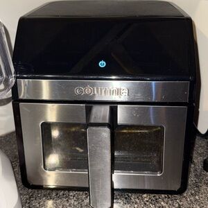 Gourmia Black and Silver Air Fryer